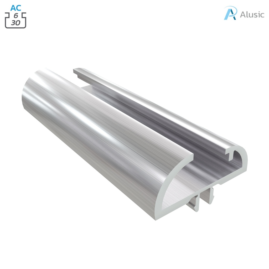 Alusic Aluminium Profile, 13x30 mm