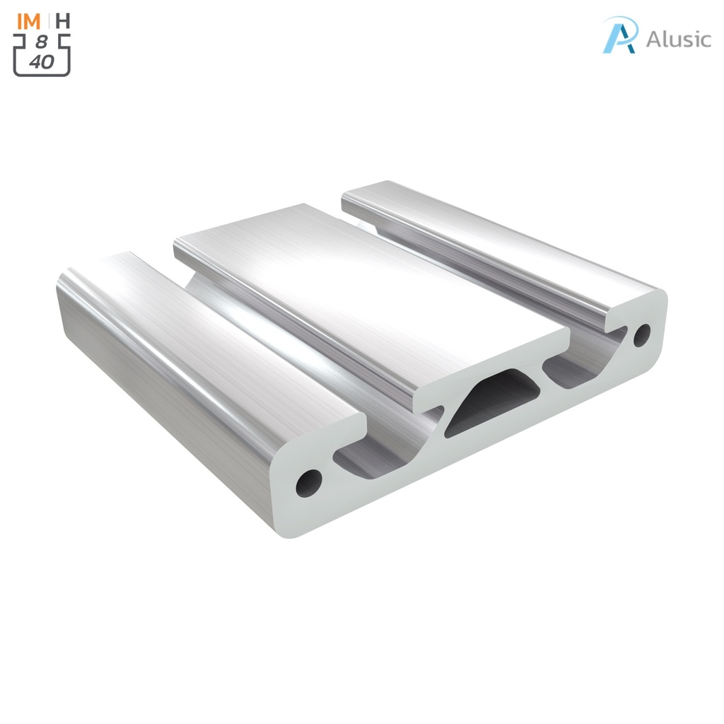 Alusic Aluminium Profile, 16x80 mm