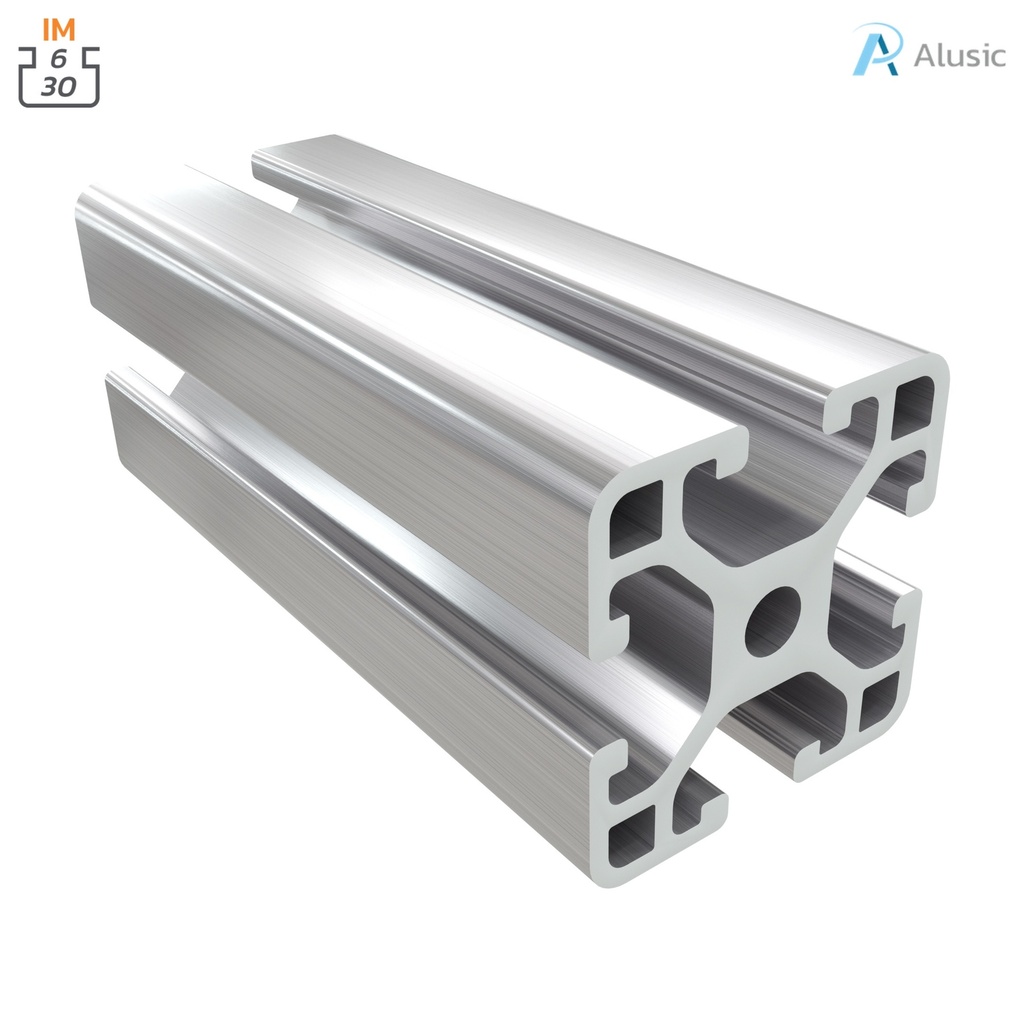 [084.117.001] Alusic Aluminium Profile, 30x30 mm