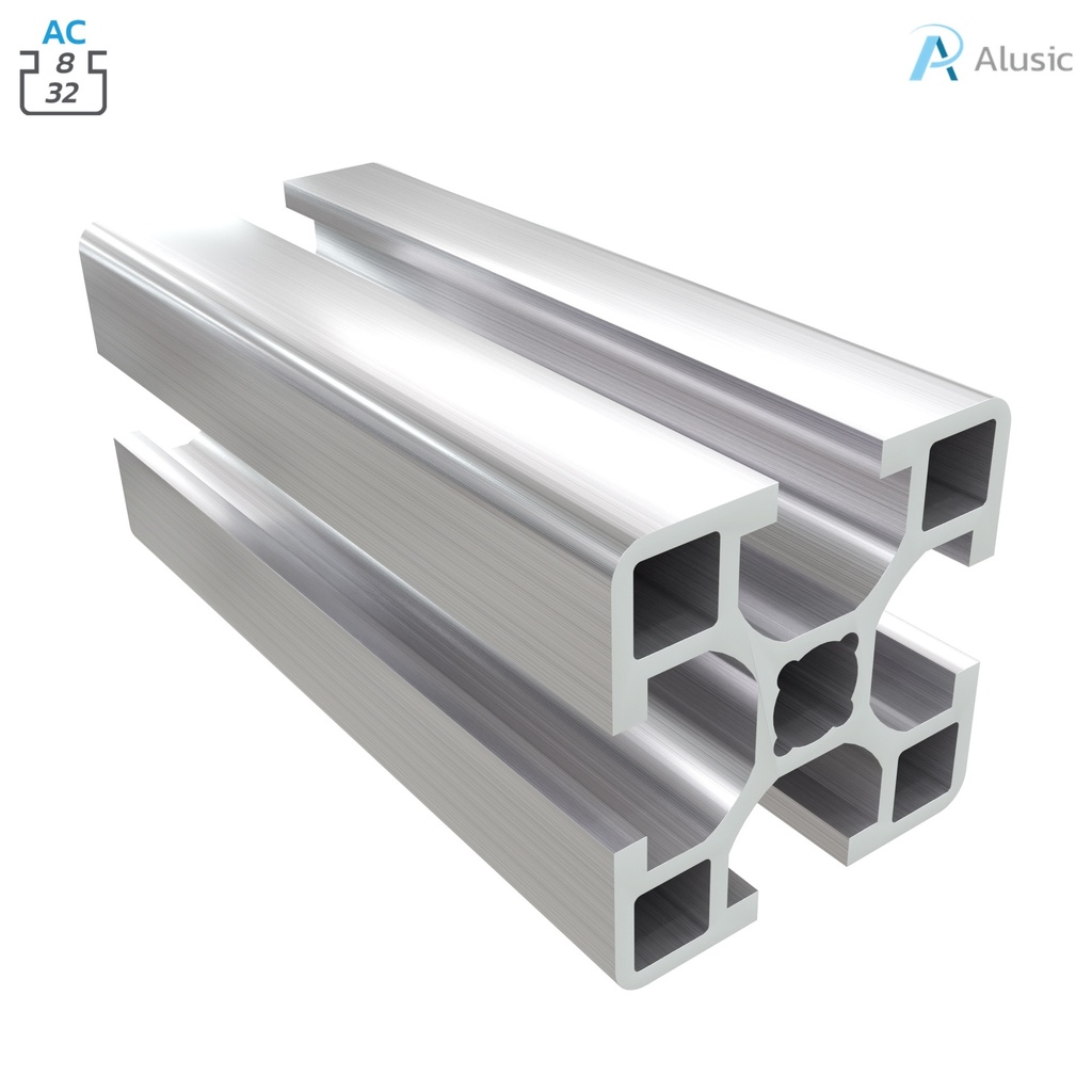 Alusic Aluminium Profile, 32x32 mm