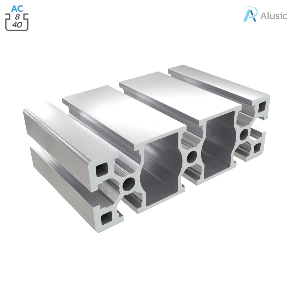 Alusic Aluminium Profile, 40x120 mm