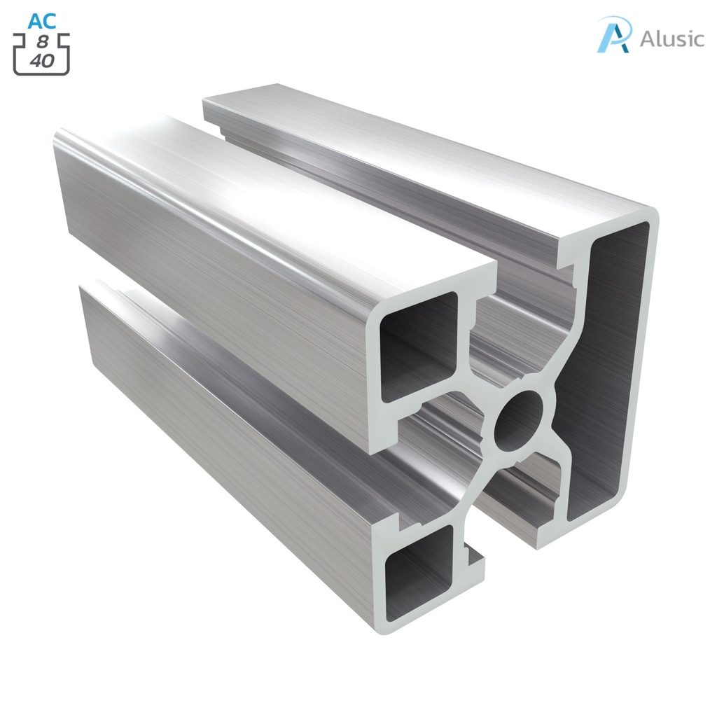 Alusic Aluminium Profile, 40x40 mm
