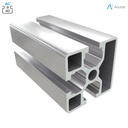 Alusic Aluminium Profile, 40x40 mm