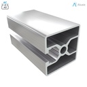 Alusic Aluminium Profile, 40x40 mm