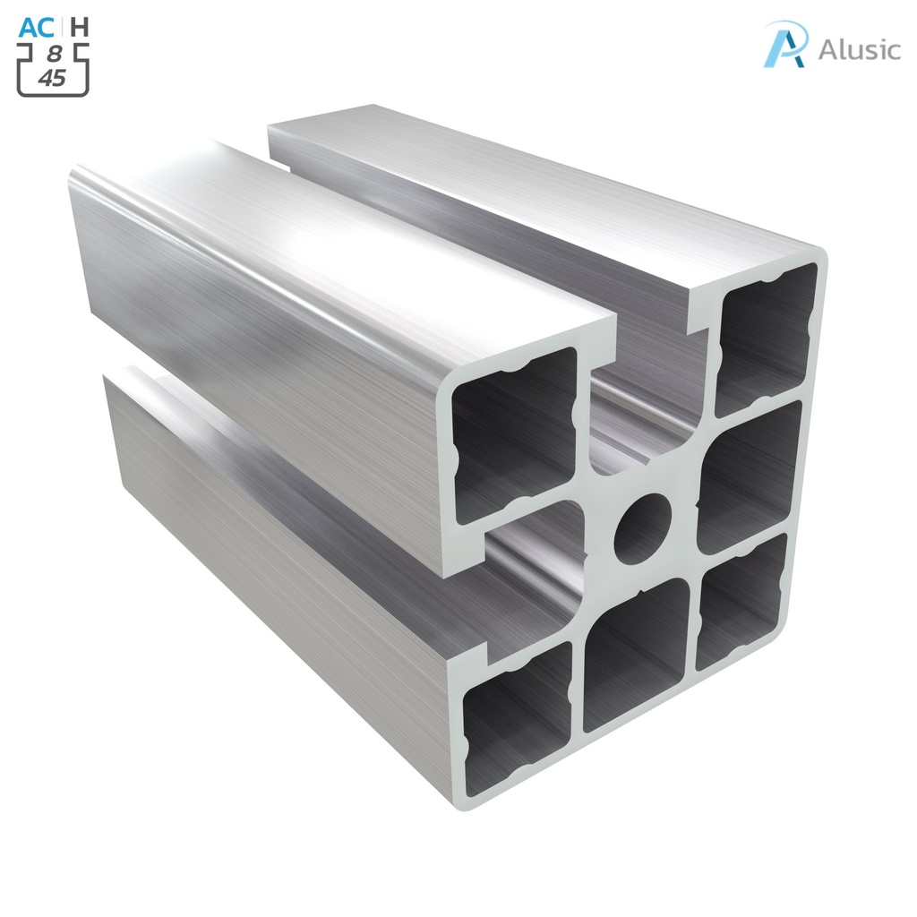[084.101.085] Alusic Aluminium Profile, 45x45 mm