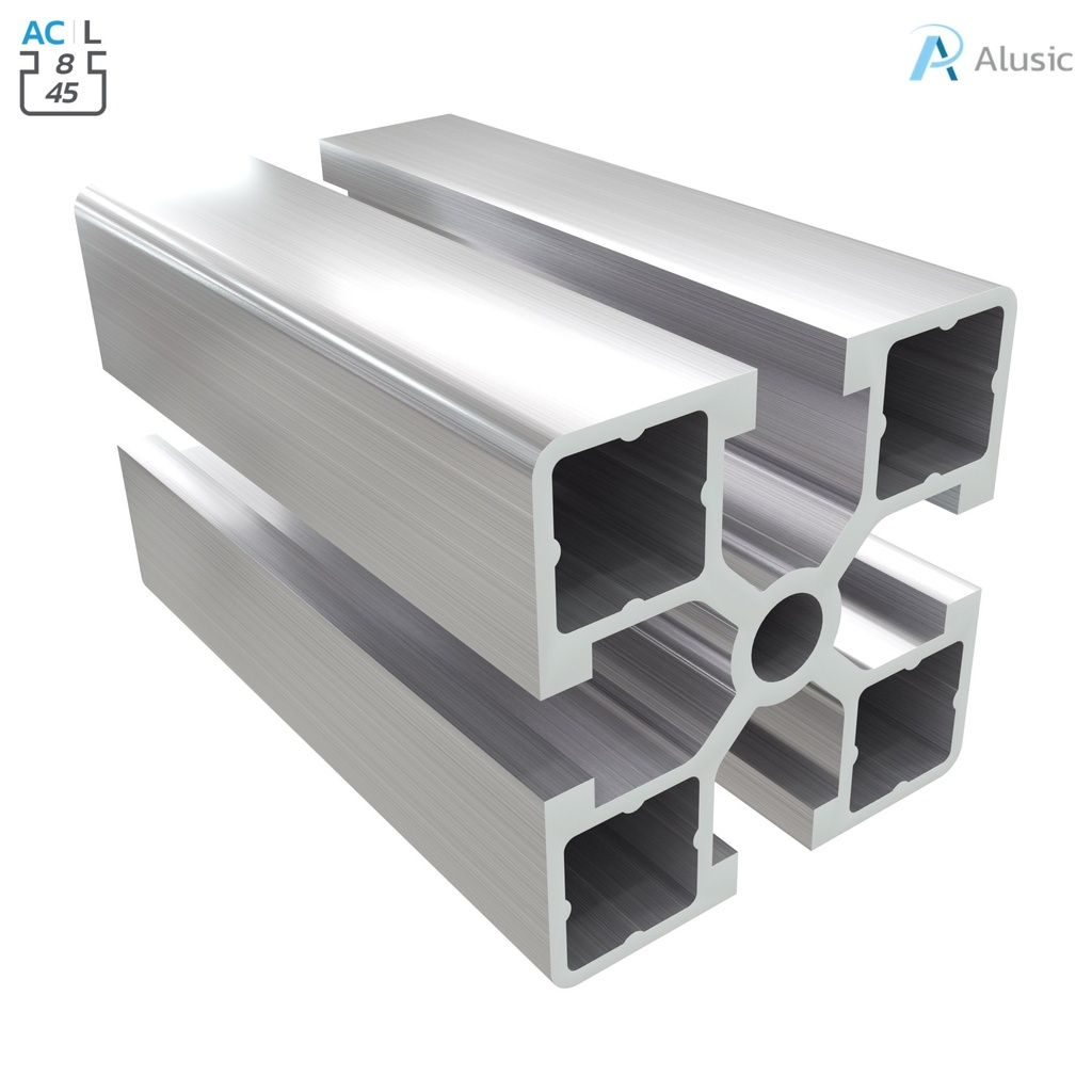 Alusic Aluminium Profile, 45x45 mm