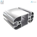 Alusic Aluminium Profile, 45x45 mm, rounded