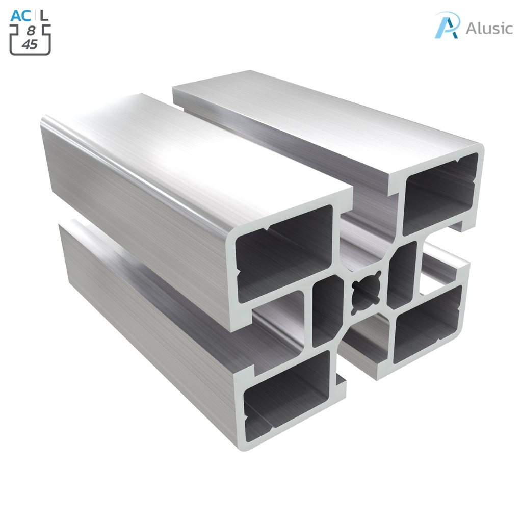Alusic Aluminium Profile, 45x60 mm