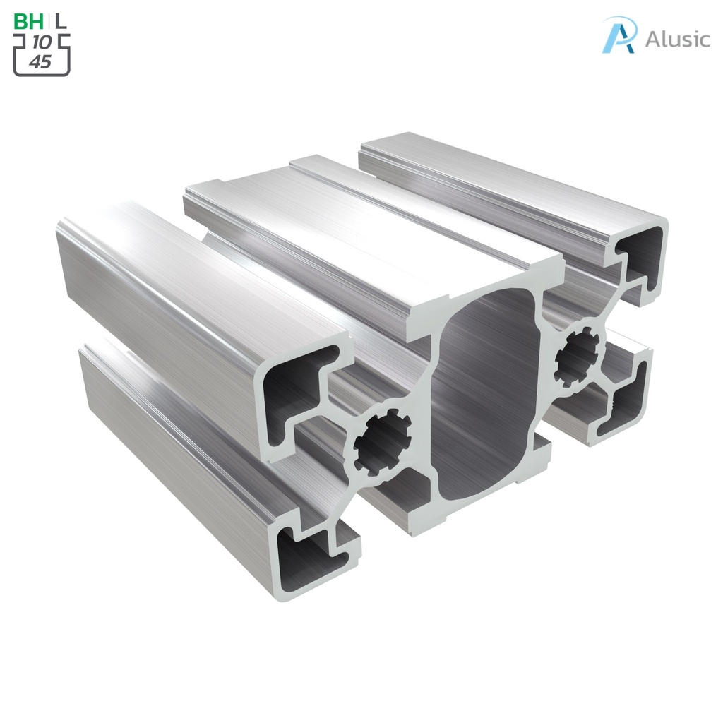 Alusic Aluminium Profile, 45x90 mm