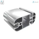 Alusic Aluminium Profile, 45x90 mm, rounded