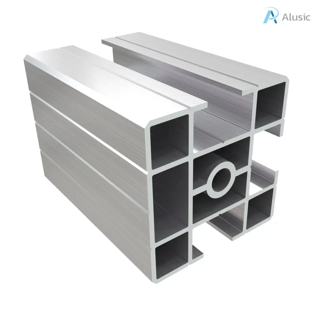 [084.112.002] Alusic Aluminium Profile, 50x50 mm