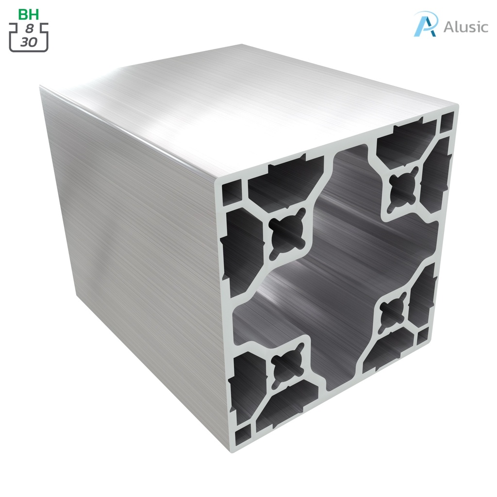 Alusic Aluminium Profile, 60x60 mm
