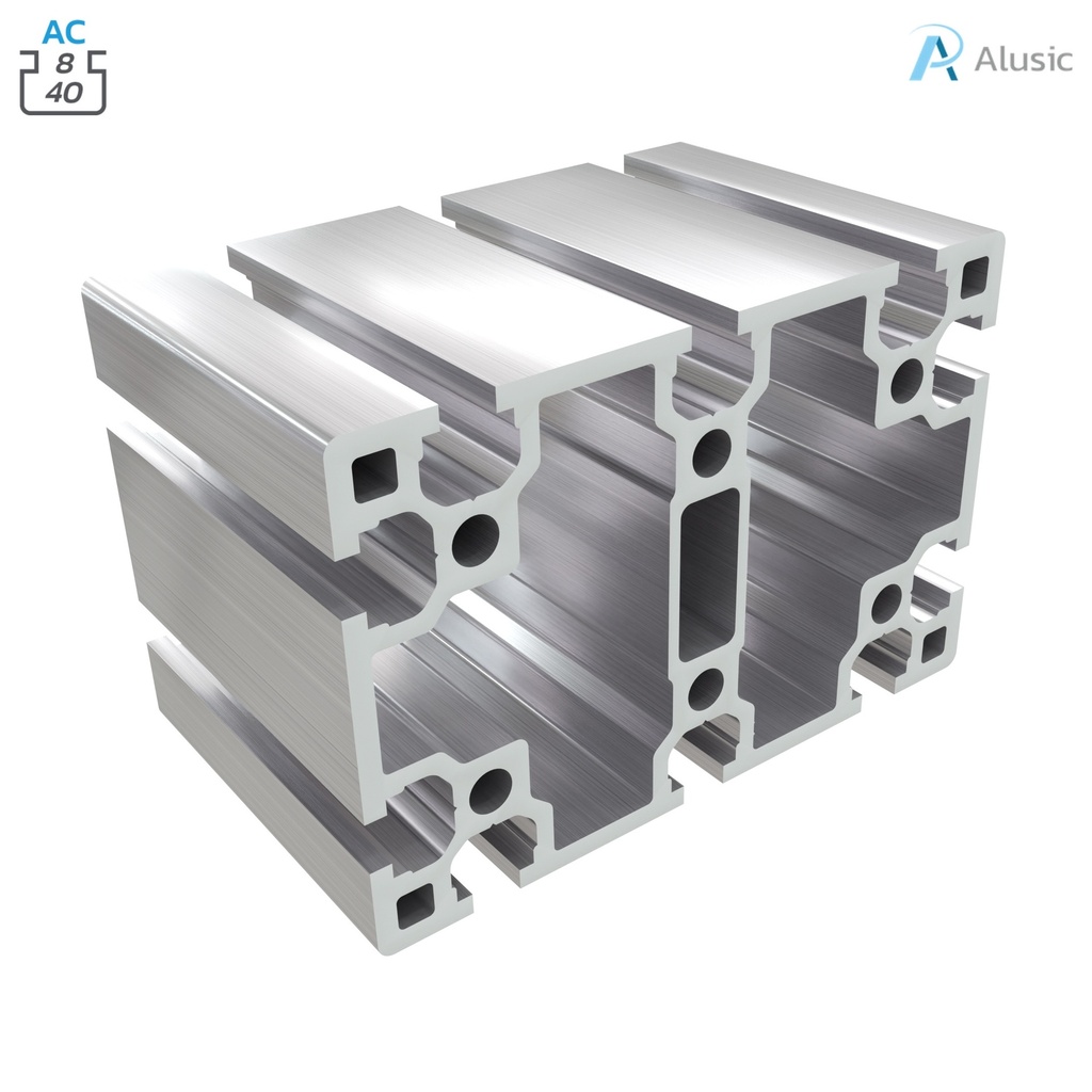 Alusic Aluminium Profile, 80x120 mm