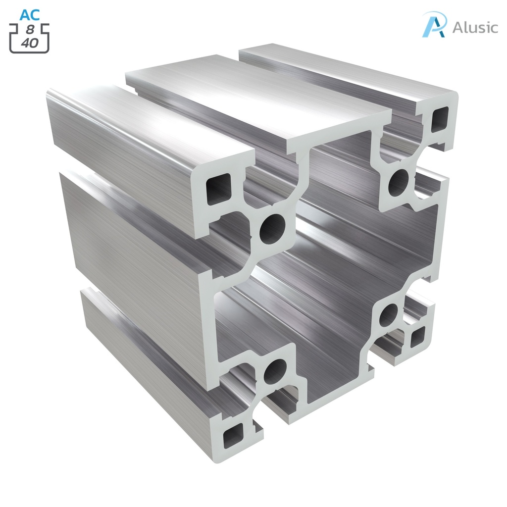 Alusic Aluminium Profile, 80x80 mm