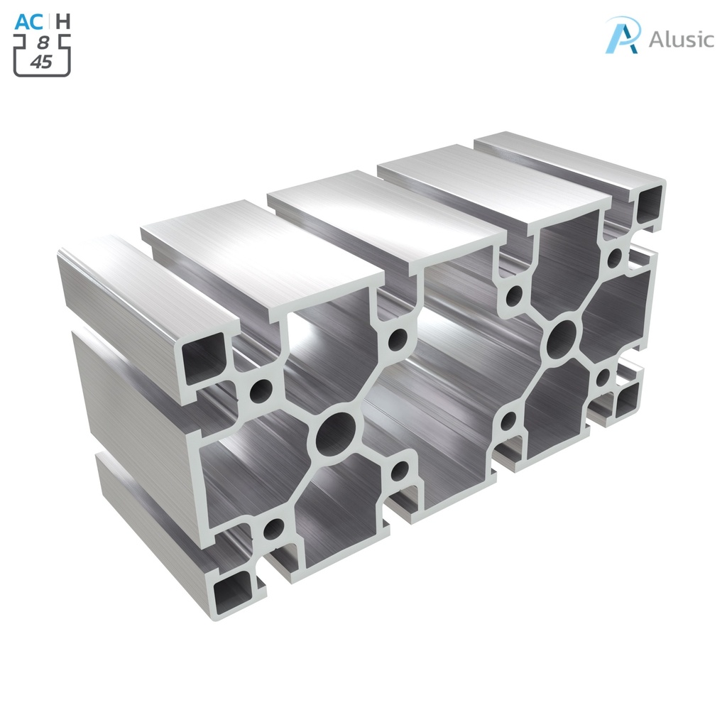 [084.101.087] Alusic Aluminium Profile, 90x180 mm