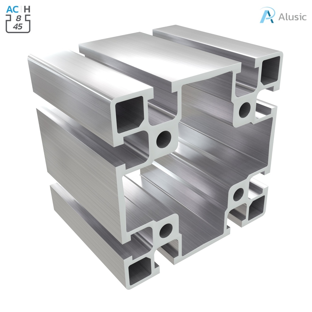 Alusic Aluminium Profile, 90x90 mm