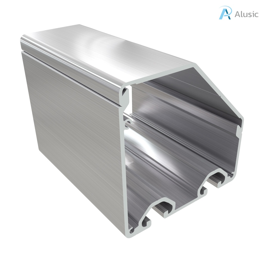 [084.114.027] Alusic Cable Channels, 80x80 mm
