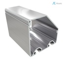 Alusic Cable Channels, 80x80 mm