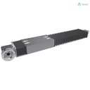 Alusic linear actuator 812.HHL.P/813.HHL.P, self-aligning toothed belt ball, bearing drive size 20, 90x90 profile 10 grove shaft