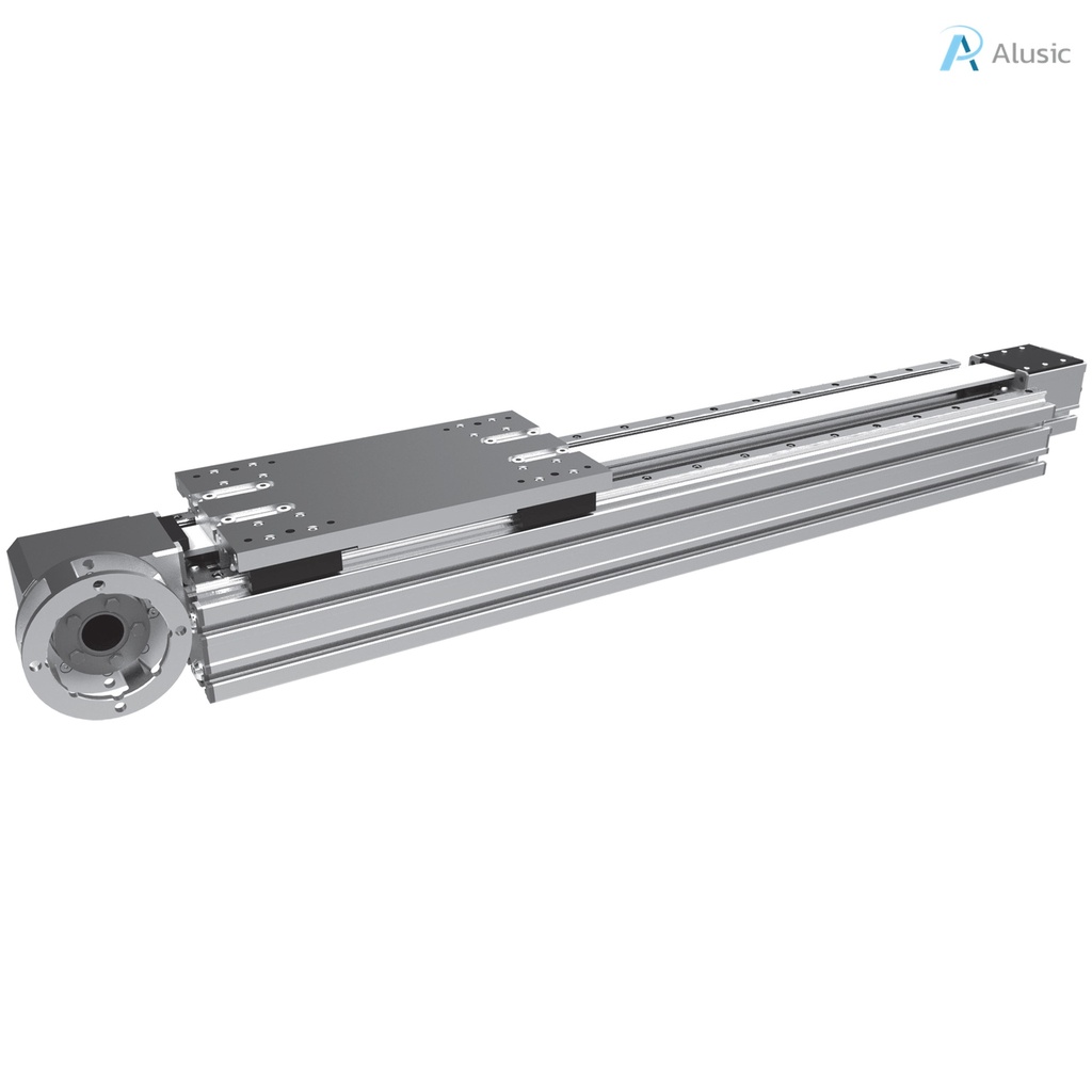 Alusic self-aligning linear actuators 814.HHL/815.HHL, ball bearing guides size 20, 90x180 profile