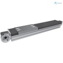 Alusic linear actuator 814.HHL.P/815.HHL.P, self-aligning toothed belt, ball bearing drive size 20, 90x180 profile, 10 grove shaft