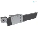 Alusic linear actuator 814.VVL.P / 815.VVL.P, self-aligning toothed belt, ball bearing drive size 20, 90x180 profile 10 grove shaft