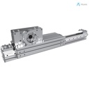 Alusic self-aligning linear actuators 816.HHL/817.HHL,  ball bearing guides size 20, 90x90 profile