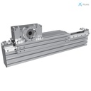 Alusic self-aligning linear actuators 820.VHL/821.VHL, ball bearing guides size 20, 90x180 profile