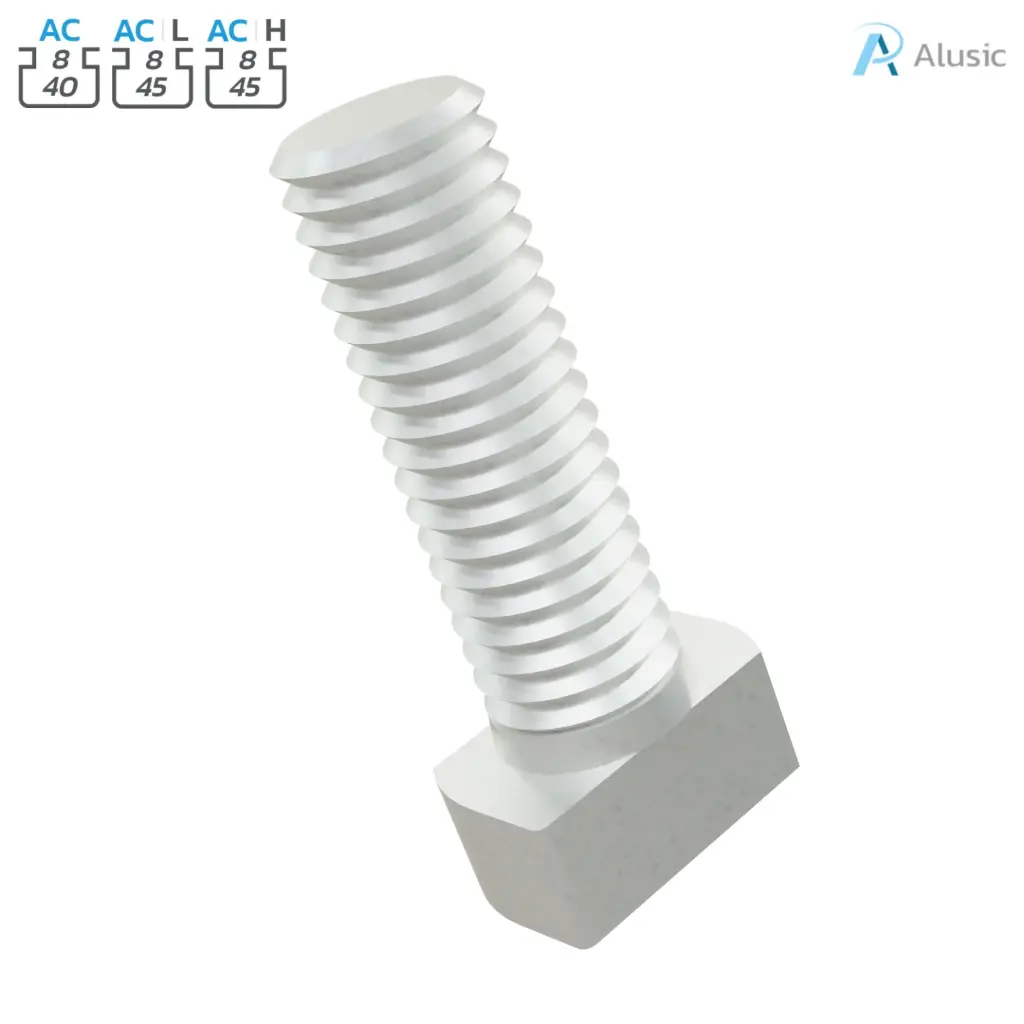 Alusic T-bolts M8