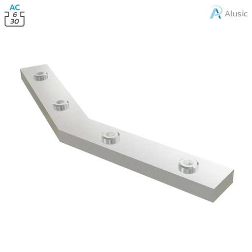 [ 084.307.019] Alusic 30° miter connector