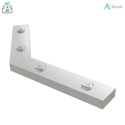 [ 084.307.020] Alusic 45° miter connector