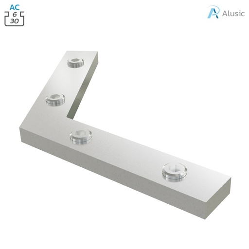 [084.307.021] Alusic 60° miter connector