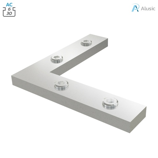 [084.307.022] Alusic 90° miter connector