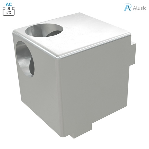 [ 084.310.004] Alusic Cubic connector 2d