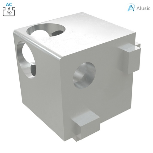 [ 084.310.006] Alusic Cubic connector 3d