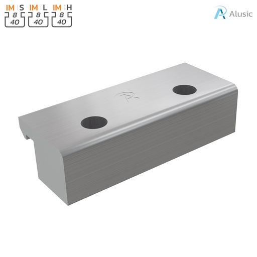 [084.307.118] Alusic Adjustable fastening block