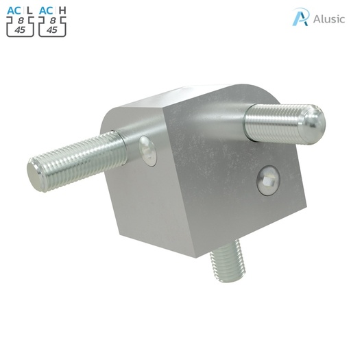 [ 084.310.001] Alusic Cubic connector 3d