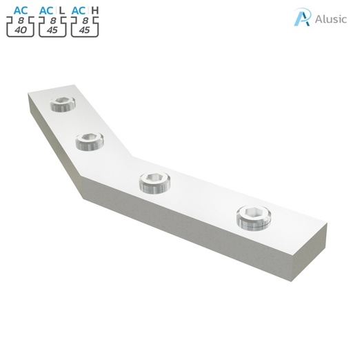 [ 084.307.001] Alusic 30° miter connector