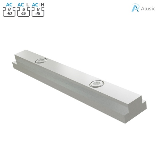 [084.307.005] Alusic 90 mm profile connector