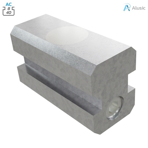 [084.307.028] Alusic Inner connector, adjustable
