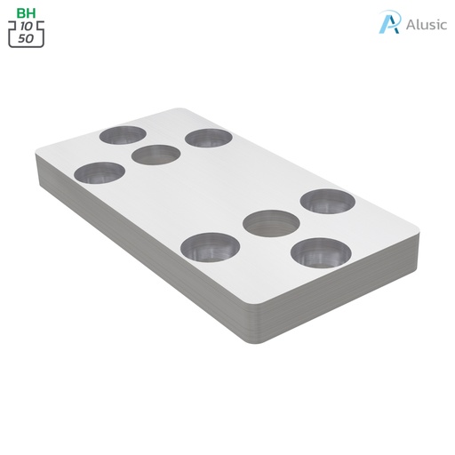 [ 084.308.007] Alusic Connection plate 50x100