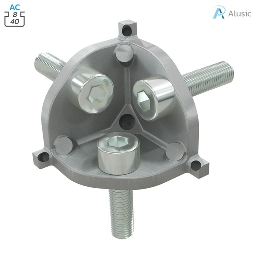 [ 084.310.027] Alusic Cubic connector 3d