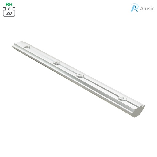 [084.307.037] Alusic 100 mm profile connector
