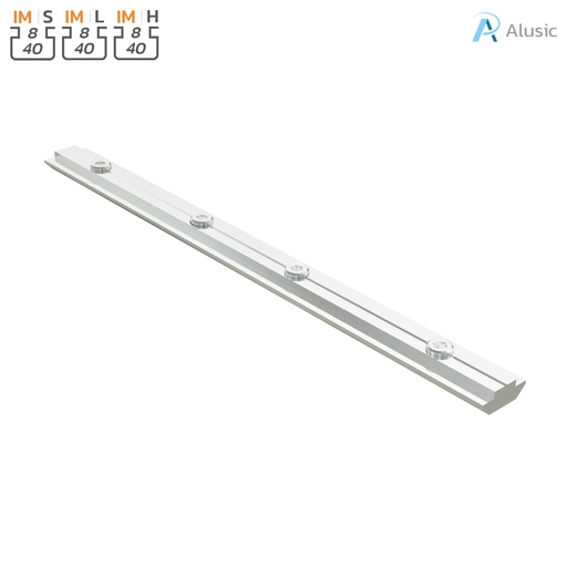 [084.307.051] Alusic 180 mm profile connector