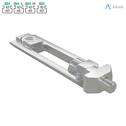 [ 084.306.013] Alusic 90° milling connector
