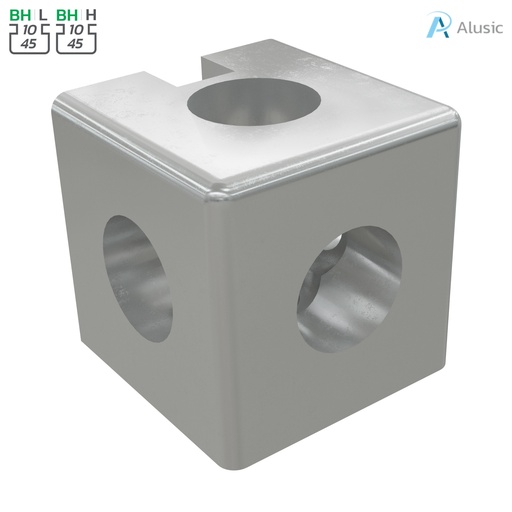 [ 084.310.021] Alusic Cubic connector 3d