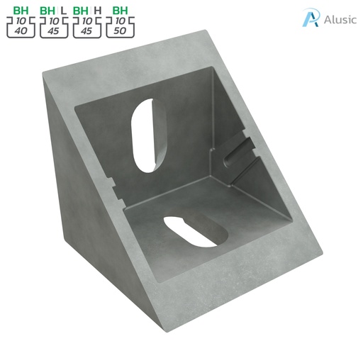 [084.305.047] Alusic 40x40 bracket