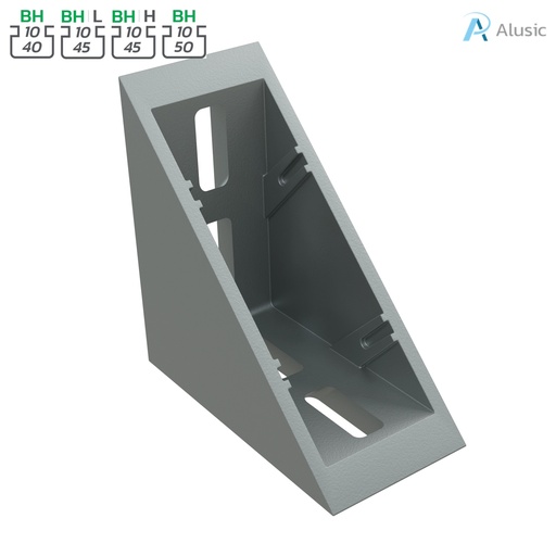 [084.305.049] Alusic 40x80 bracket