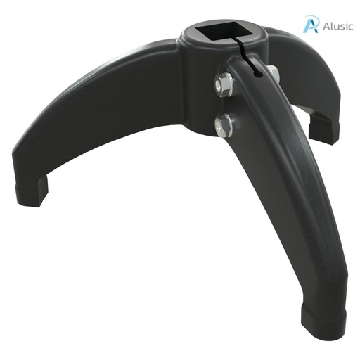 [ 084.408.003] Alusic 40x40 tripod foot