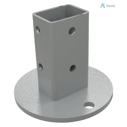 [ 084.410.005] Alusic Floor mount base, for 32x45 mm profiles